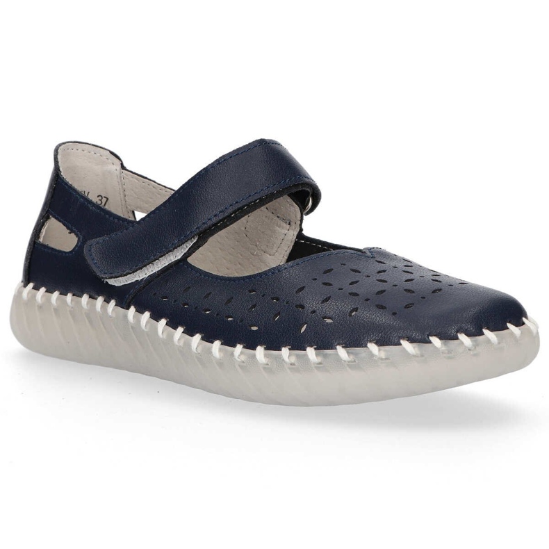 Lederschuhe Filippo DP1262 / 20 Nv marineblau 2