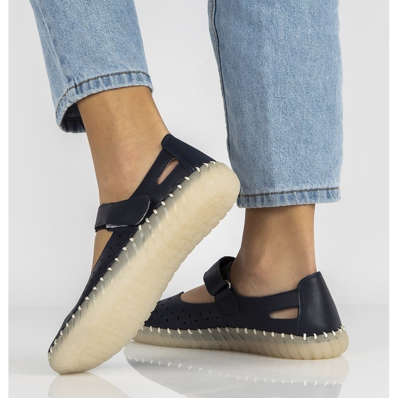 Lederschuhe Filippo DP1262 / 20 Nv marineblau navy blau 1