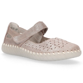 Lederschuhe Filippo DP1262 / 20 Si Silber 2