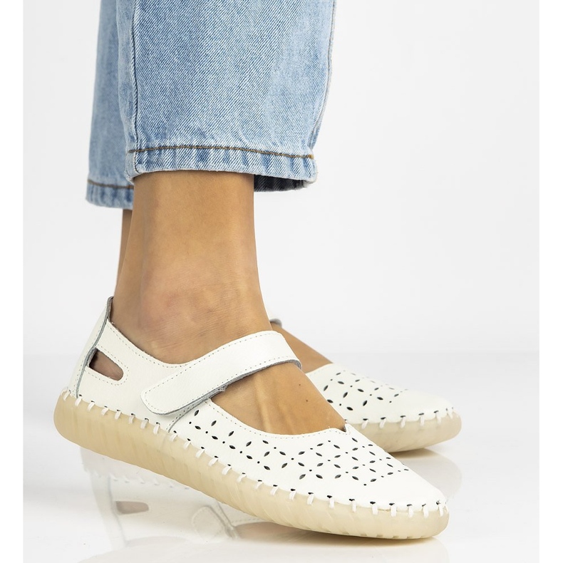 Lederschuhe Filippo DP1262 / 20 Wh weiß 1