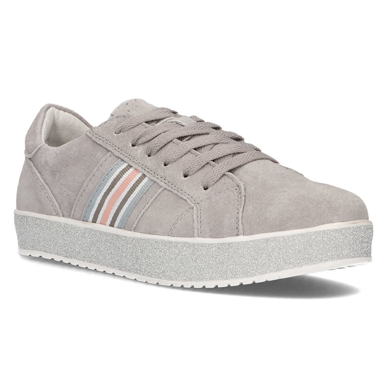 Lederschuhe Filippo DP1258 / 20 Gr grau braun 2
