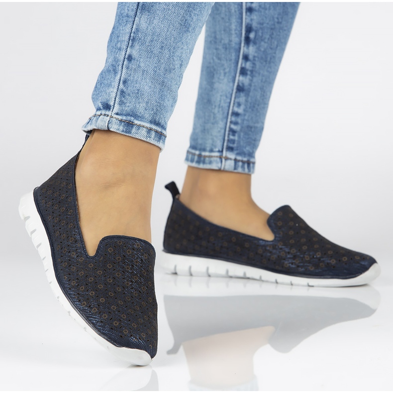Filippo DP663 / 20 Nv Marineblaue Schuhe 1