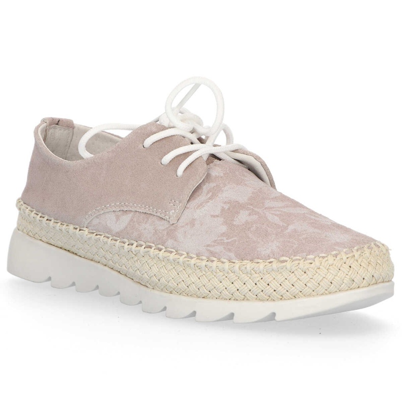 Lederschuhe Filippo DP701 / 20 Seien Sie beige 2