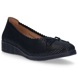 Lederschuhe Filippo DP1254 / 20 Nv marineblau 2