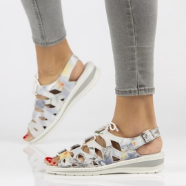 Filippo DS1247 / 20 Gr Yl Graue Sandalen 1