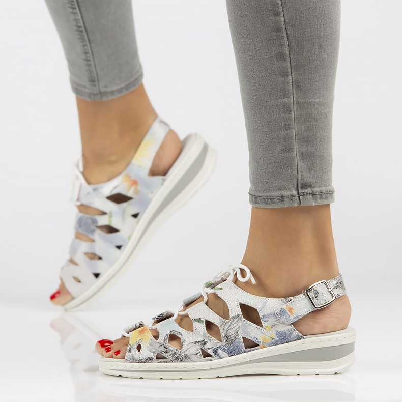 Filippo DS1247 / 20 Gr Yl Graue Sandalen 1