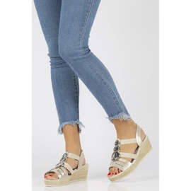 Filippo DS1248 / 20 Beige Sandalen braun 1