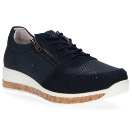 Filippo DP1252 / 20 Nv Marineblaue Schuhe 1
