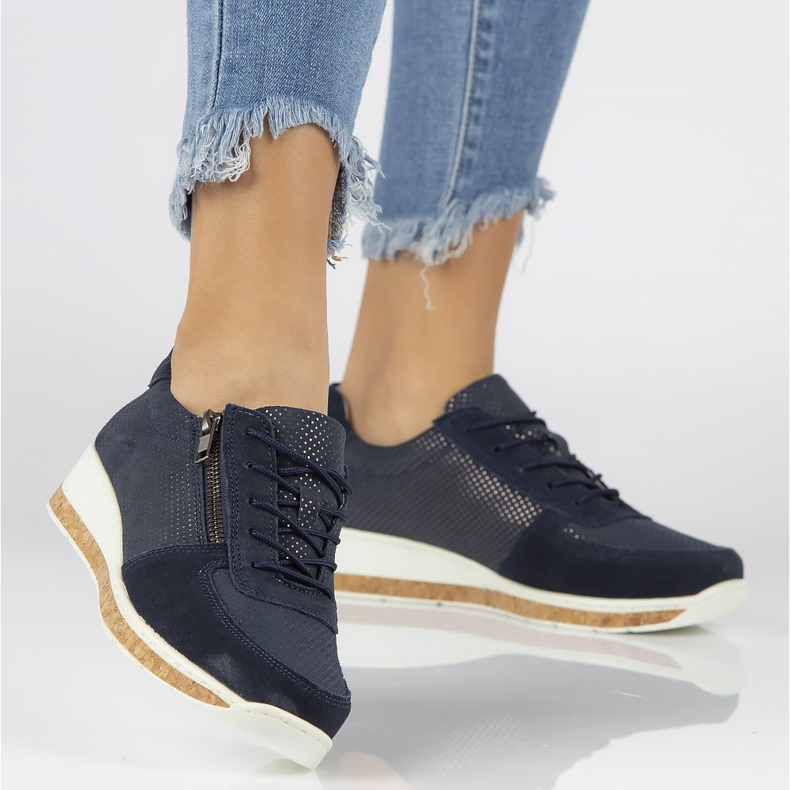 Filippo DP1252 / 20 Nv Marineblaue Schuhe navy blau 2