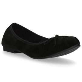Lederballerinas Filippo DP1231 / 20 Bk schwarz 2