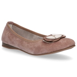 Lederballerinas Filippo DP1216 / 20 Sd sand beige braun 1