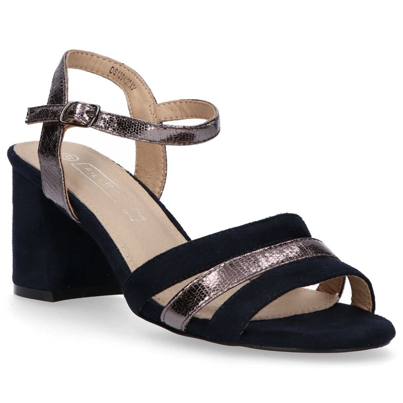 Filippo DS1284 / 20 Nv marineblaue Sandalen navy blau 2