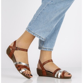 Ledersandalen Filippo DS1333 / 20 Br braun 1