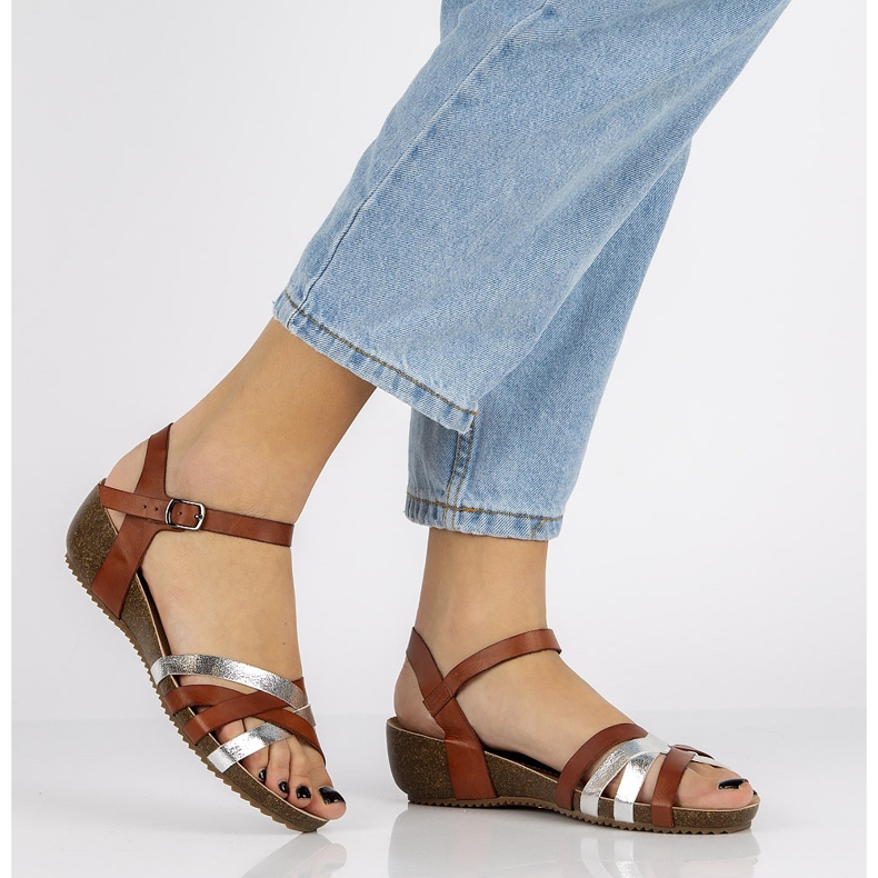 Ledersandalen Filippo DS1333 / 20 Br braun 1