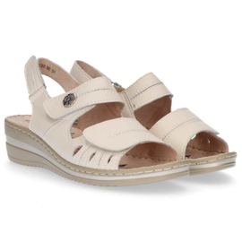 Filippo DS1402 / 20 Beige Sandalen braun 1