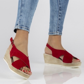 Filippo DS1331 / 20 Rd rote Sandalen 2