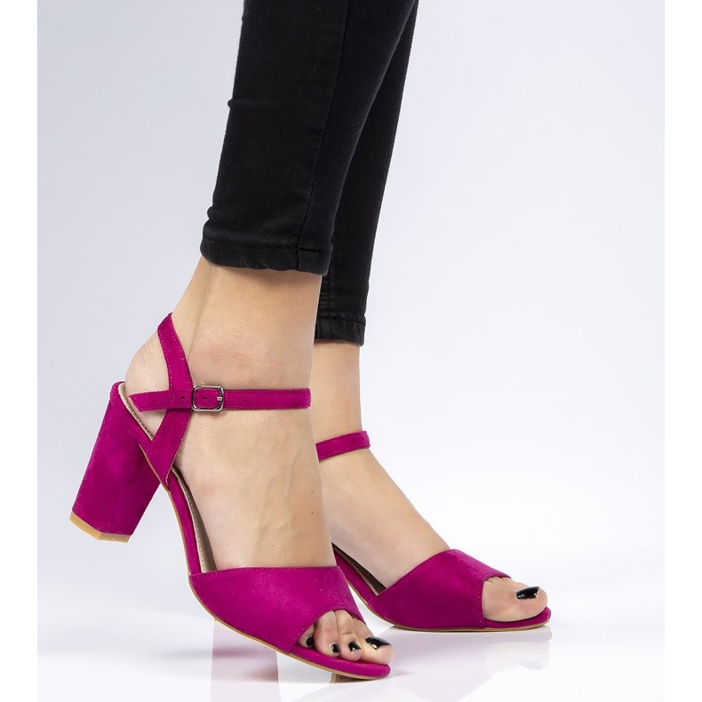 Filippo DS777 / 20 Fh Fuchsia Sandalen rot rosa 2