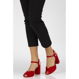 Filippo DS1282 / 20 Rd Rote Sandalen 1