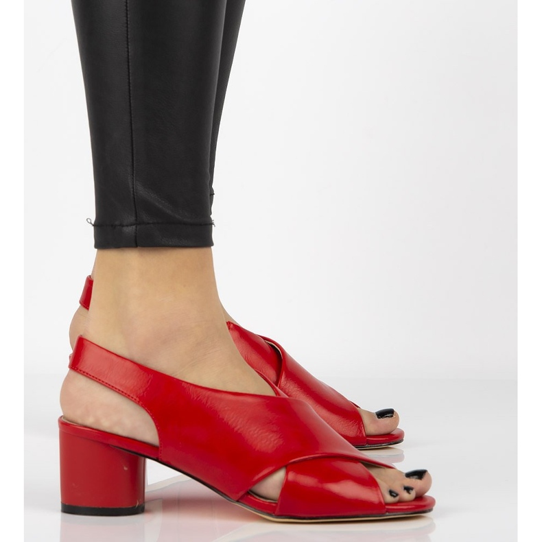 Filippo DS1290 / 20 Rd rote Sandalen 2