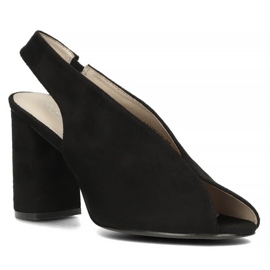 Filippo DS1292 / 20 Bk Schwarze Sandalen 2