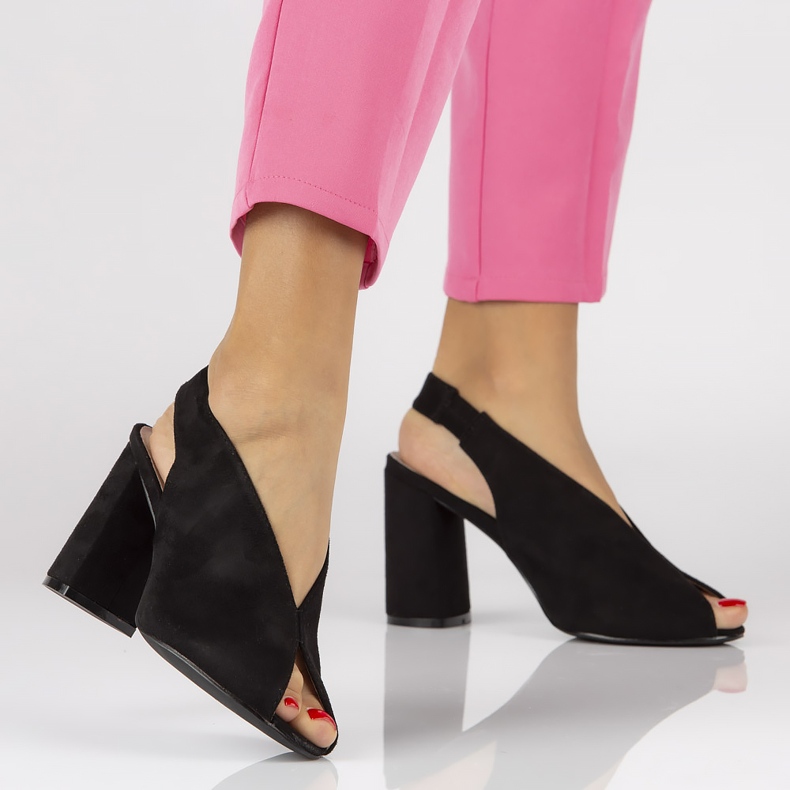 Filippo DS1292 / 20 Bk Schwarze Sandalen 1