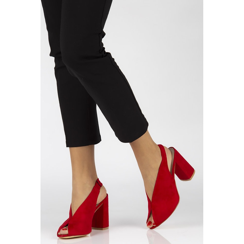 Filippo DS1292 / 20 Rd rote Sandalen 1