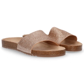 Filippo DK1373 / 20 Go Gold Hausschuhe golden 1