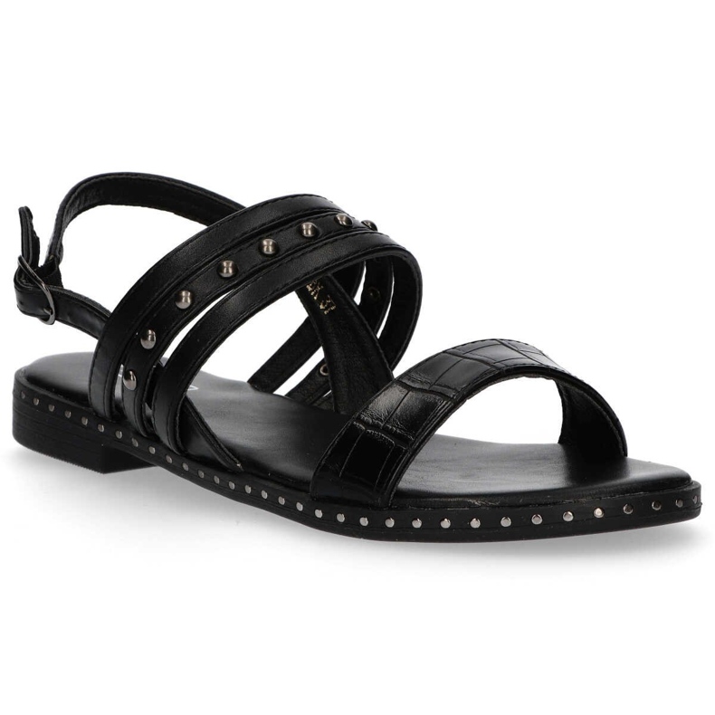 Filippo DS1240 / 20 Bk Schwarze Sandalen 1