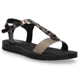 Filippo DS1300 / 20 Bk Schwarze Sandalen 2