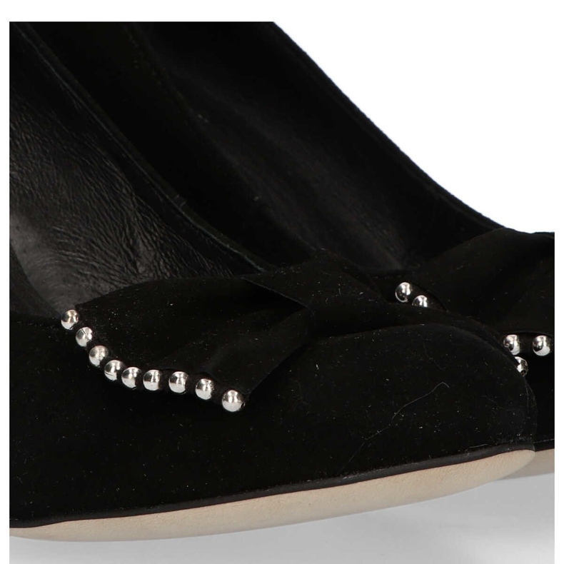 Pumps Filippo 1430 Schwarzes Wildleder 1