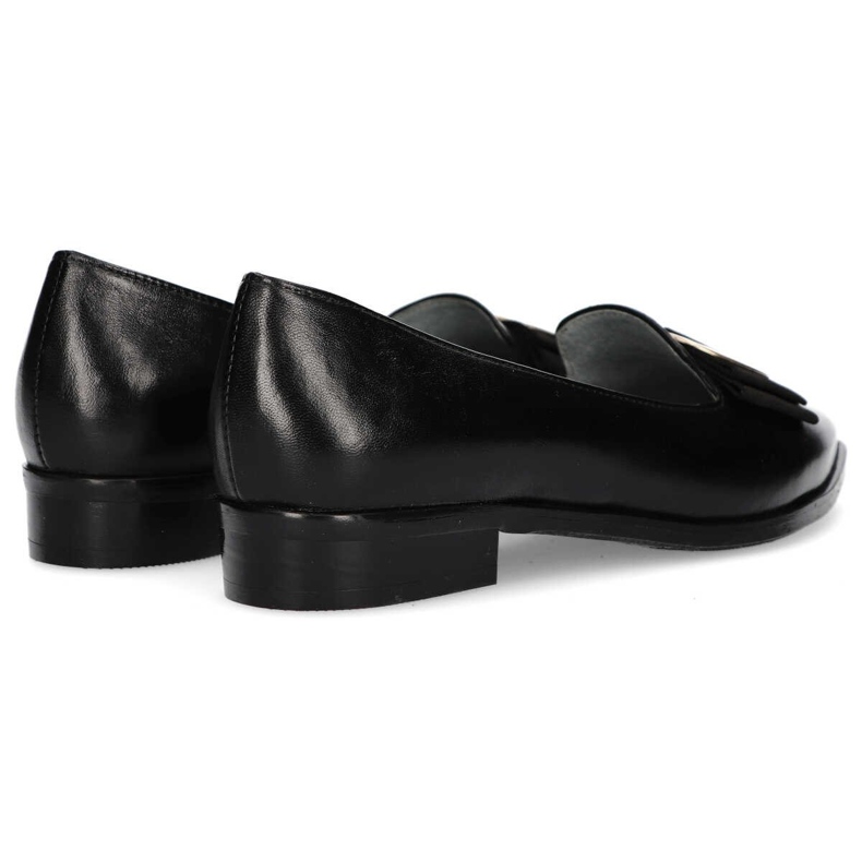 Filippo 1344 Oro Schuhe schwarz genarbt 1