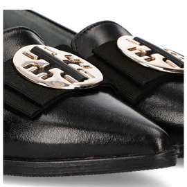 Filippo 1344 Oro Schuhe schwarz genarbt 2