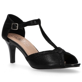 Filippo DS1360 / 20 Bk Schwarze Sandalen 2