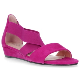 Filippo DS1363 / 20 Fh Fuchsia Sandalen lila rosa 2