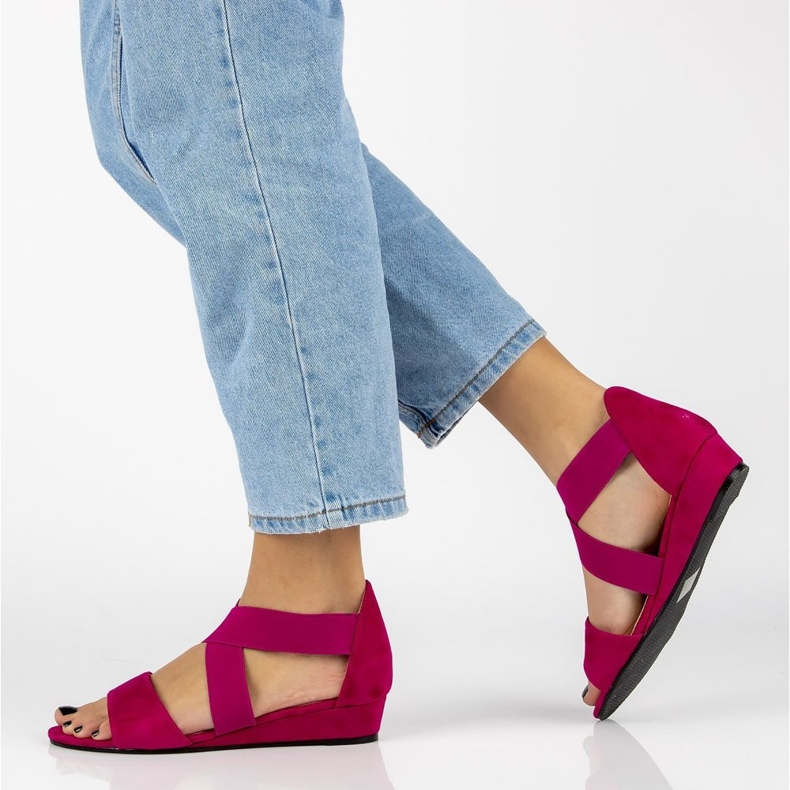 Filippo DS1363 / 20 Fh Fuchsia Sandalen lila rosa 1