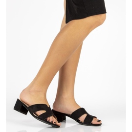 Filippo DK1358 / 20 Bk schwarze Hausschuhe 1