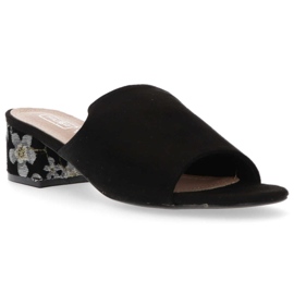 Filippo DK1359 / 20 Bk schwarze Hausschuhe 2