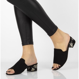 Filippo DK1359 / 20 Bk schwarze Hausschuhe 1