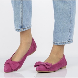 Lederballerinas Filippo DP1329 / 20 Fh rosa 2