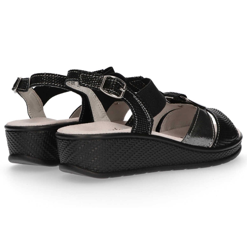Filippo DS1417 / 20 Bk Schwarze Sandalen 1