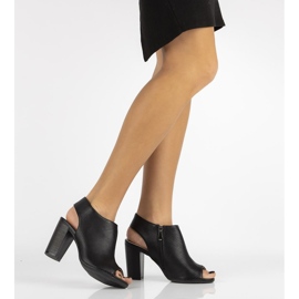 Filippo DBT44 / 16 Bk Schwarze Sandalen 1