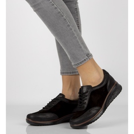 Lederschuhe Filippo DP1509 / 20 Bk schwarz 2