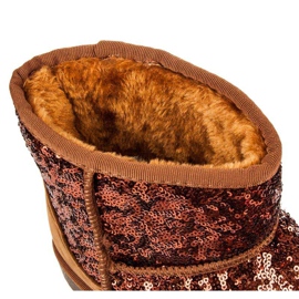 Torna Glänzende Muklukes braun 1