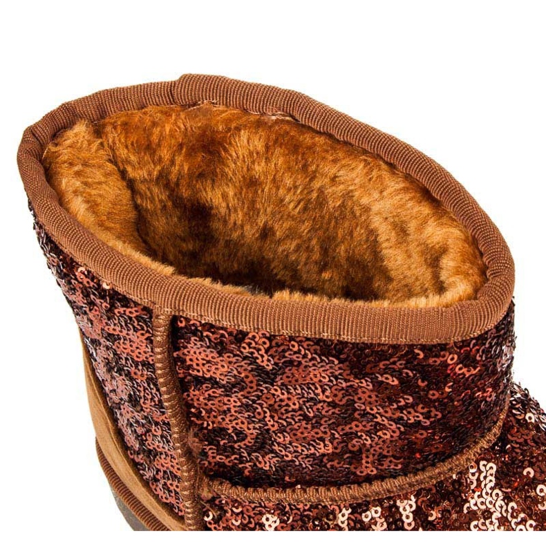 Torna Glänzende Muklukes braun 1