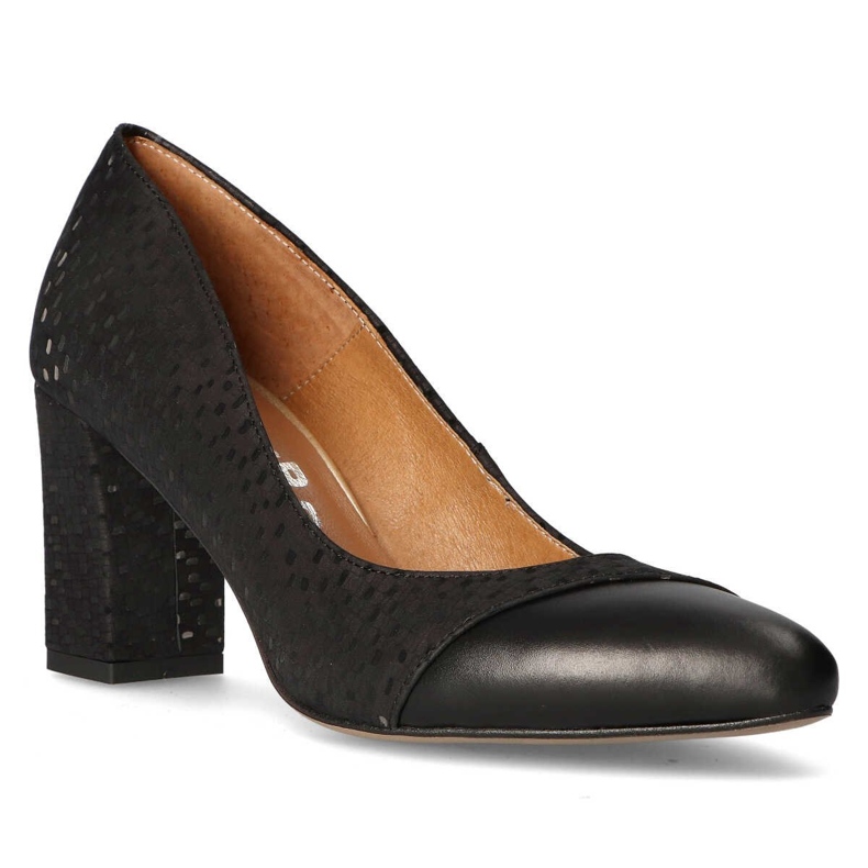 Filippo Premium 2104 K-Lico Schwarze Pumps 2