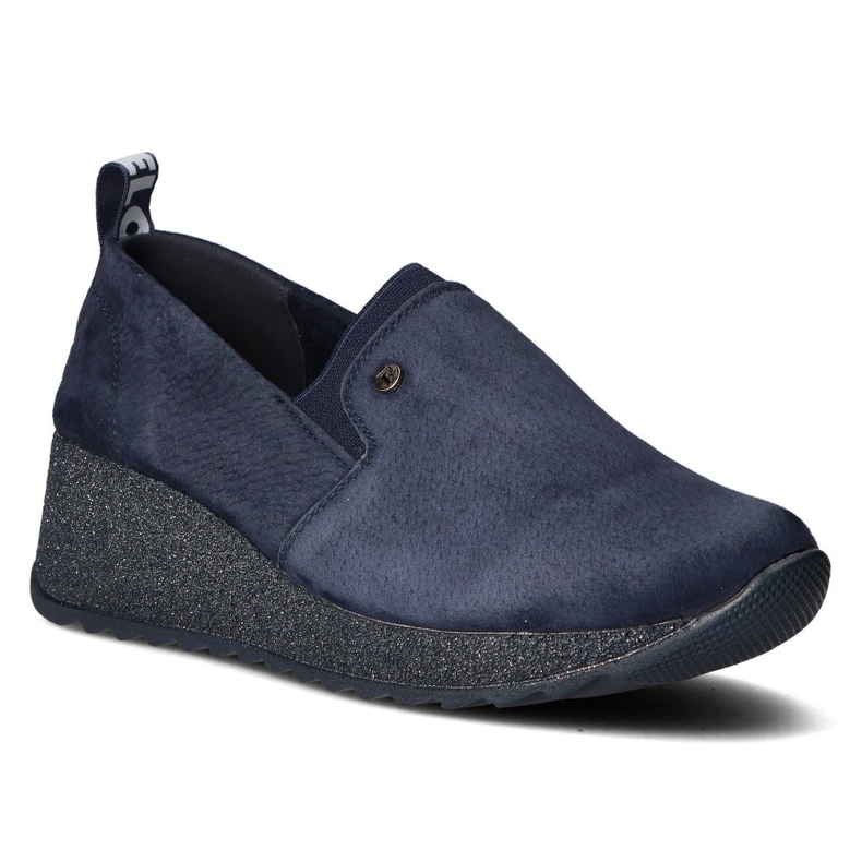 Lederturnschuhe Filippo DP1500 / 20 Nv T marineblau 1