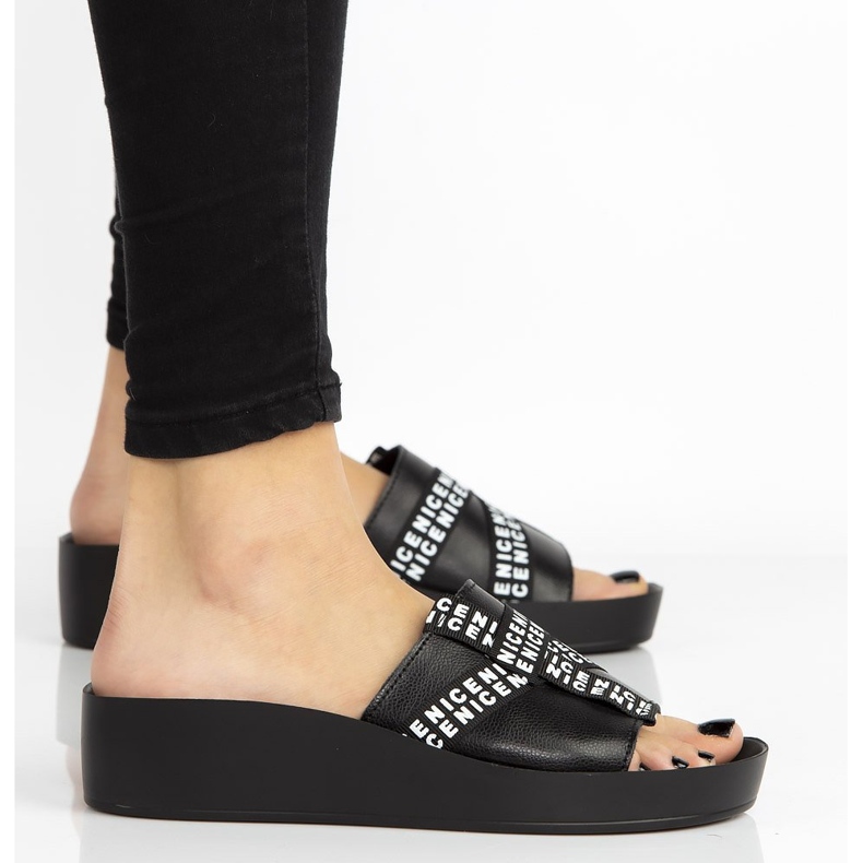 Lederhausschuhe Filippo DK2061 / 21 Bk schwarz 2