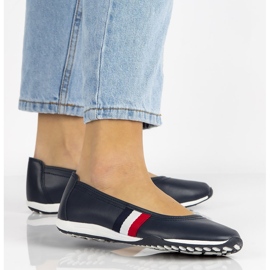 Lederschuhe Filippo DP2063 / 21 Nv marineblau navy blau 2