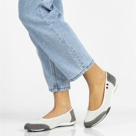 Lederschuhe Filippo DP142 / 21 Wh Gr weiß-grau 2