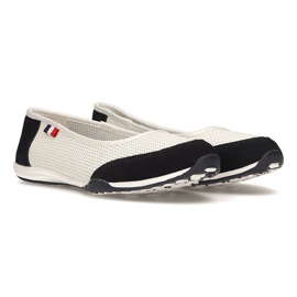 Lederschuhe Filippo DP142 / 21 Wh Nv weiß und marineblau 2